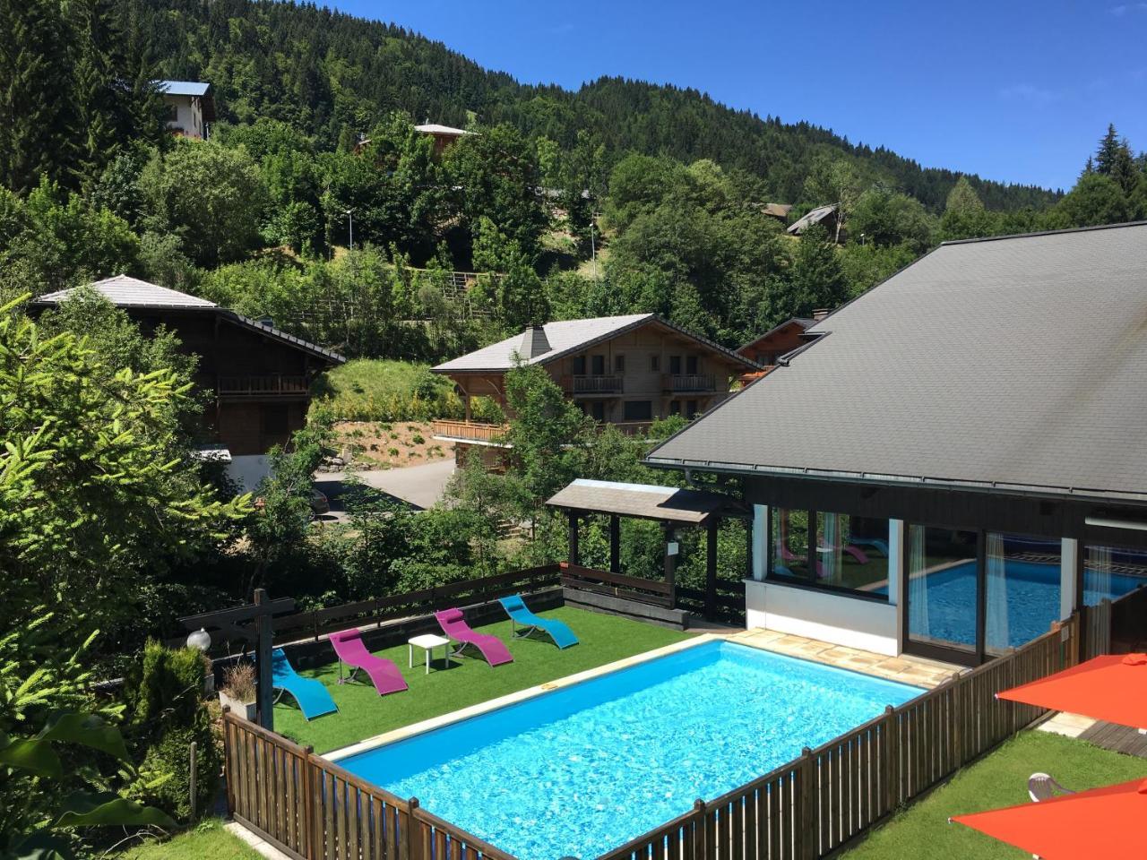 Hotel Le Soly モルジヌ エクステリア 写真